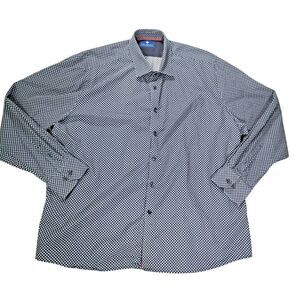 Ryan Seacrest Distinction Mens Button Shirt Size XXL‎ Corpcore Preppy Academia